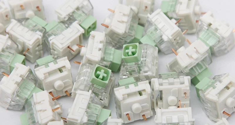 clicky interruptores táteis para diy teclado mecânico