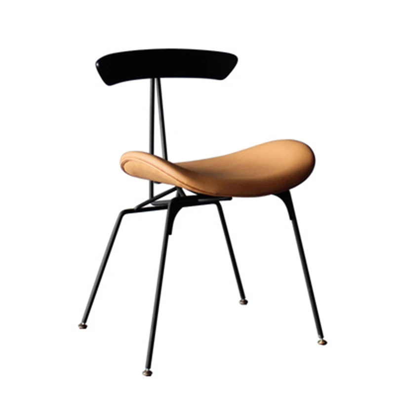 

Household Light Luxury Dining Chair Iron Art Bar Chair Simple Attic Bar Stool Industrial Wind Ant Chair Furniture Single Chair