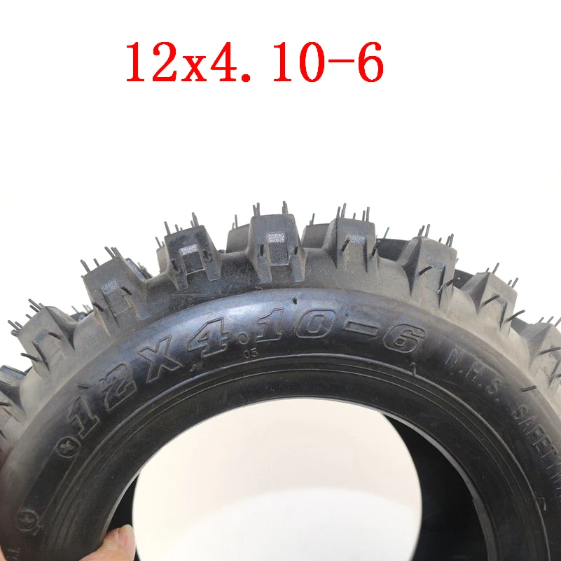 Lightning доставка 12x4. 10 6 вакуумные шины ATV Quad Go Kart 47cc 49cc массивные 4 бескамерные