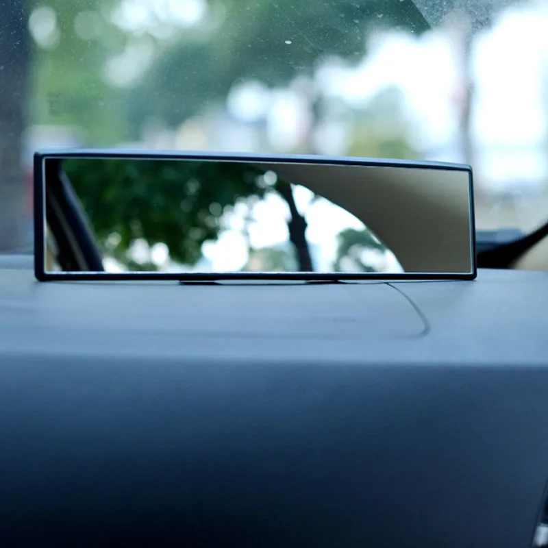 Зеркало заднего вида универсальные транспортные средства широкий кривой антибликовое клип доказательство интерьера Детские зеркала всасывания установка