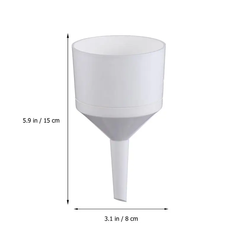 1pc 70mm Laboratory Chemistry Equipment Teaching Tools Plastic detachable filter funnel Resistant corrosion buchner funnel plastic filter funnel