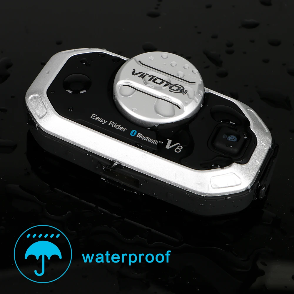 Rider vimoto V8 шлем Bluetooth английская версия легкая гарнитура мотоциклетные стерео наушники для мобильного телефона и gps 2 способ радио