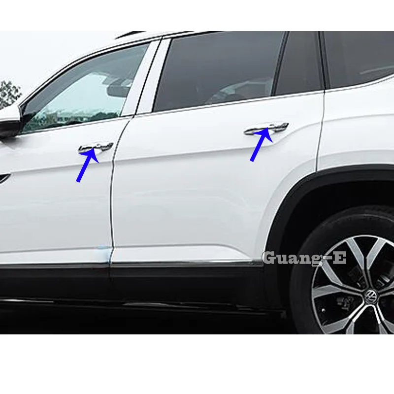 Для Volkswagen Teramont Атлас 2017 2018 2019 2020 крышка автомобиля рамка лампа отделка ABS хром