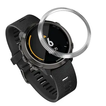 

Replaced Metal Bezel Ring Cover Dial Scale Speed Case for Gar-min Forerunner 645 PXPE