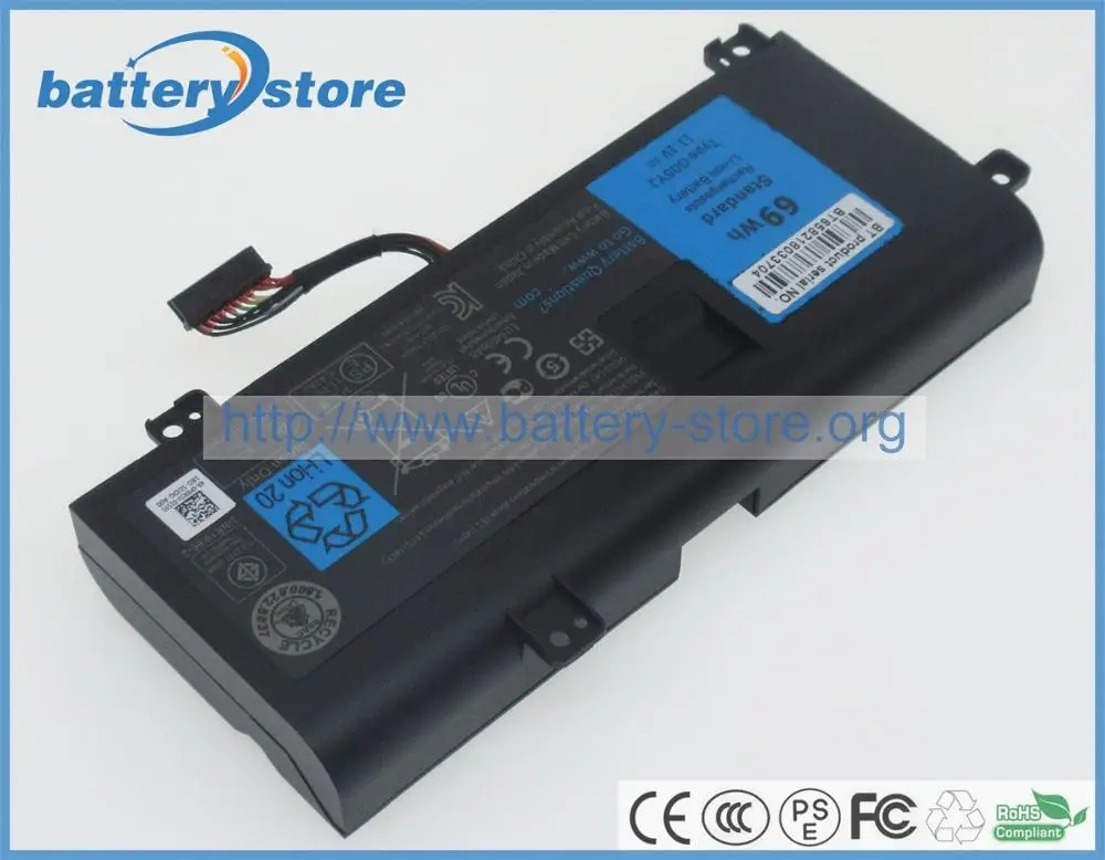 Оригинальные аккумуляторы для ноутбуков Alienware M14x R3 R4 14D 1528 ALW14D 4728 P39G 5528 11 1 В 6