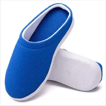 Мужские зимние тапочки; стильные удобные легкие и мягкие домашние тапочки из сетчатого материала; grote maten heren pantoffels;# y2