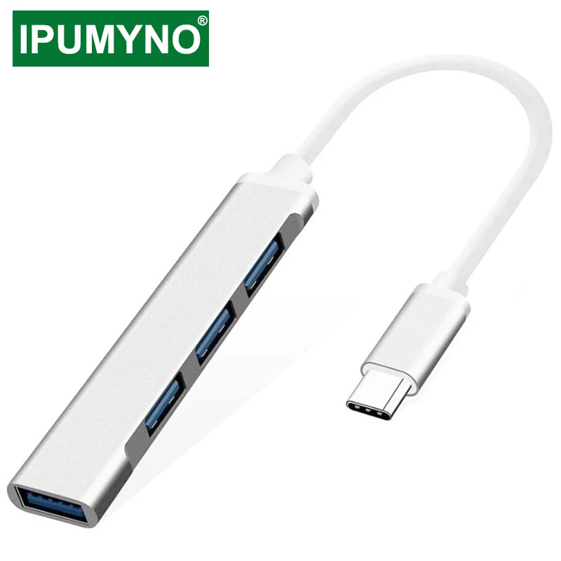 USB C HUB 3,0 3,1 Type C 4 порта, многоразветвитель, адаптер OTG для Xiaomi Lenovo Macbook Pro Air, аксессуары для компьютера, ноутбука|USB-хабы| | АлиЭкспресс