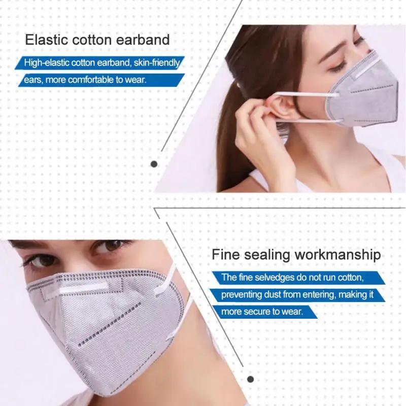 

CE Certification Hot Sale KN95 Dustproof Anti-fog And Breathable Face Masks N95 Mask 95% Filtration Features As KF94 FFP2 Ffp3