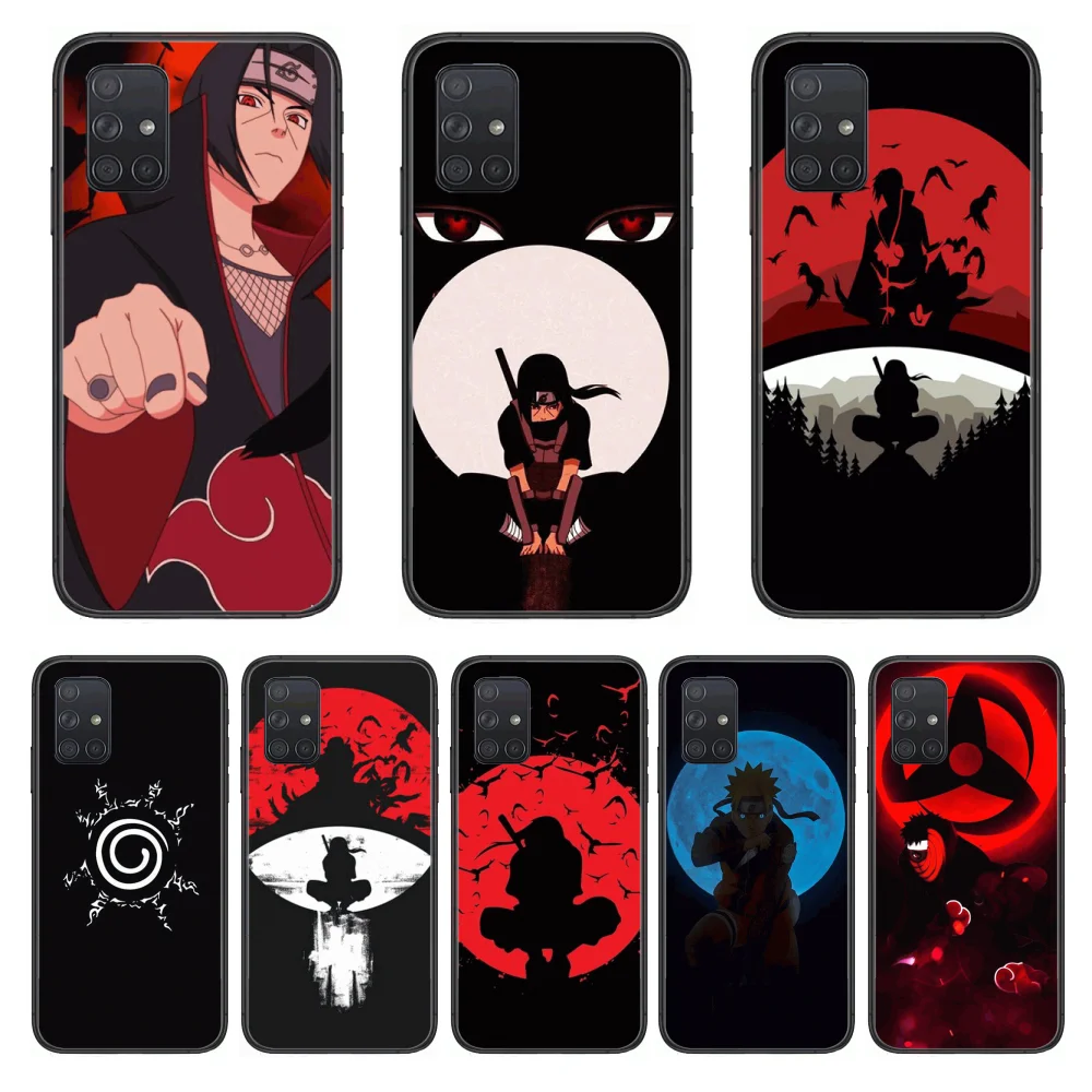 Japan Comic Ninja Phone Case Hull For Samsung Galaxy A 50 51 20 71 70 40 30 10 E 4G 5G S Black Shell Art Cell Cover | Мобильные