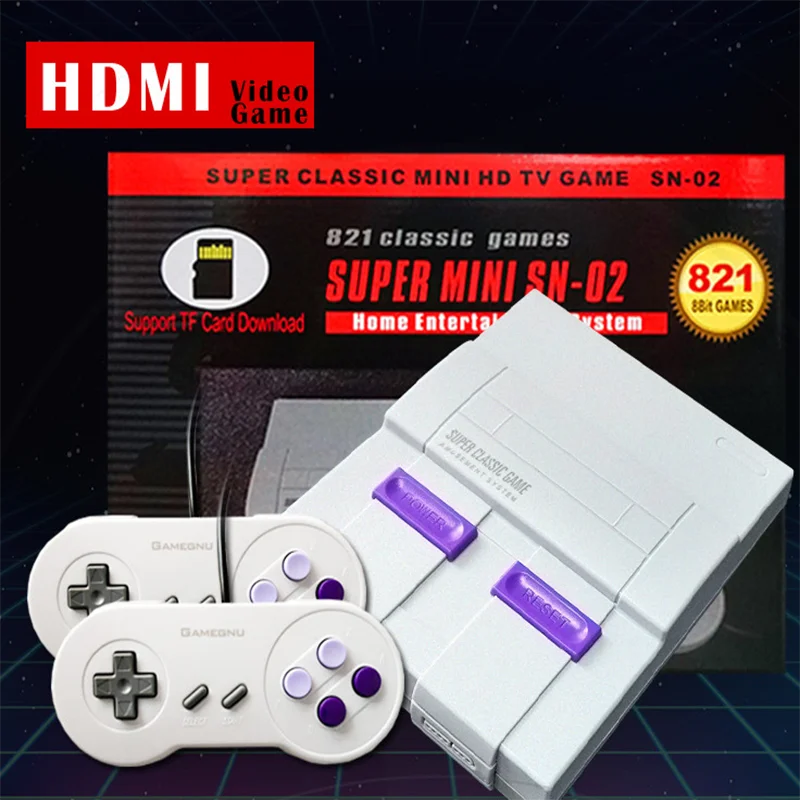 Classic Edition Super Nintendo Classic Mini 821 Games SUPER MINI