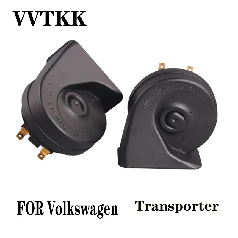 

VVTKK for VW Transporter Multi-tone&Claxon Horns Loud Car Klaxon Horn 12V 110db Waterproof Snail Motorcycle Horn Siren forTruck