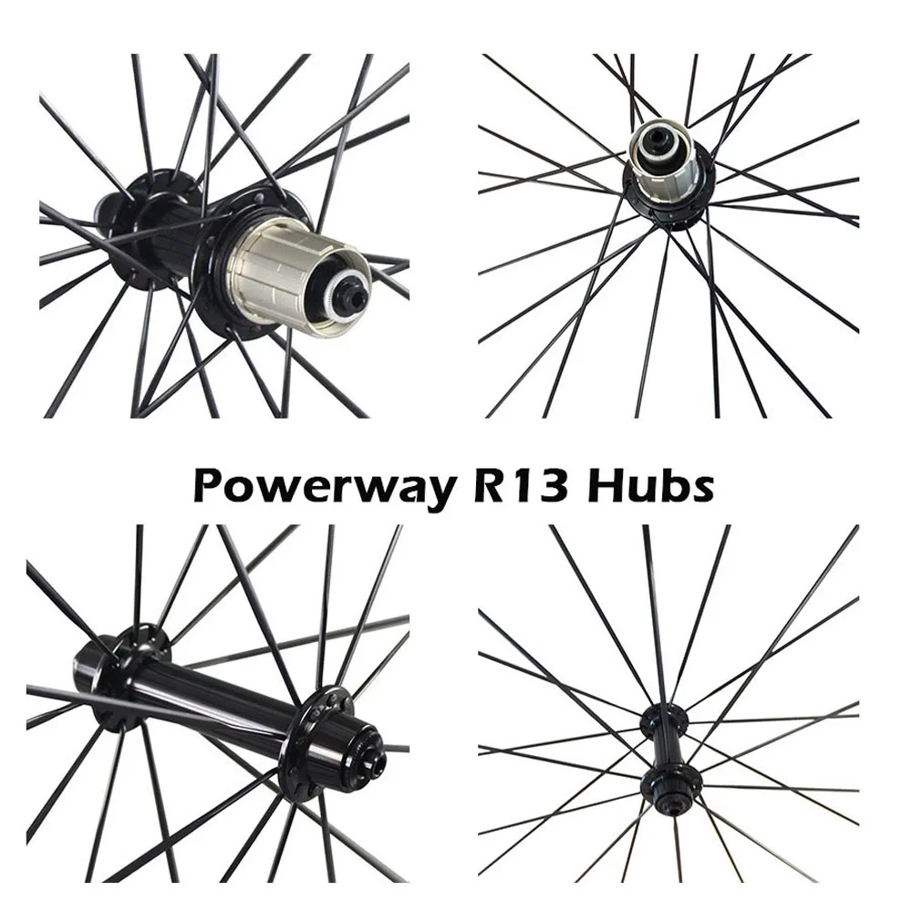Best Super Light Carbon Wheels 24 38 50 88 Depth Clincher Tubular Road Bike Wheels 700C Powerway R13 V Brake 23 Wide Bicycle Wheelset 2 Best Super Light Carbon Wheels 24 38 50 88 Depth Clincher Tubular Road Bike Wheels 700C Powerway R13 V Brake 23 Wide Bicycle Wheelset 2