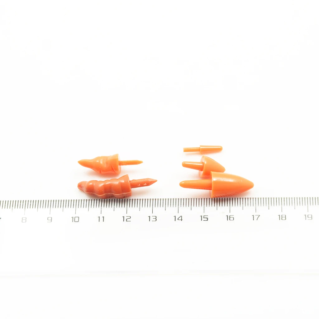 160x Snowman Miniature Carrot Noses Realistic Orange for Crafting Decor Holiday Hobby Hand Made Christmas Winter Snowmen