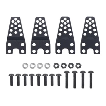 

4pcs Easy Install Lift Car Durable Upgrade Parts 1/10 RC Crawler Lower Metal Shock Absorber Stand Tower Adjust For AXIAL SCX10