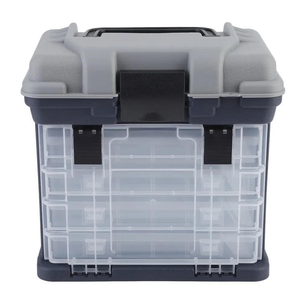 

Lure Boat Fishing Tackle Box Portable Contraction Storage Box Lure, Set