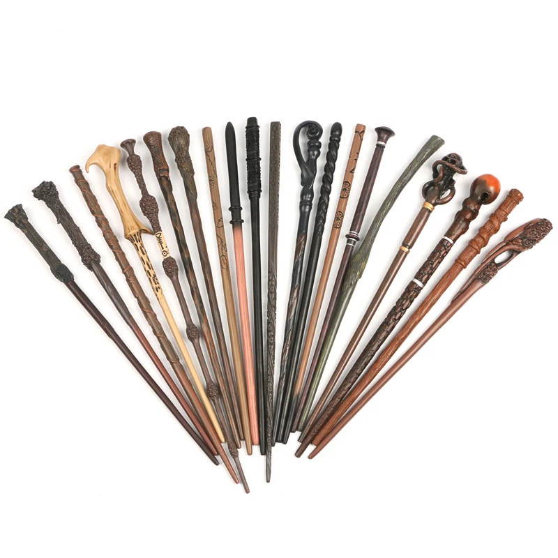 Potters Magic Wands Cosplay Harried Dumbledore Voldmort Snape Metal/Iron Core Magic Wand Christmas Gift