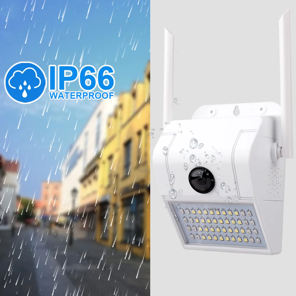 1080P уличная смарт-камера IP камера водонепроницаемая настенная лампа ИК ночного видения Обнаружение движения с Умной индукционной лампой