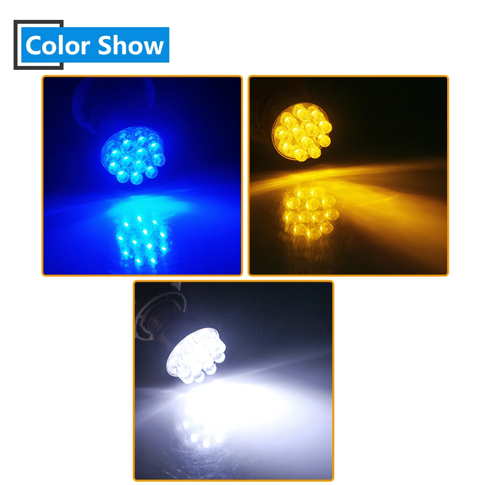 10 шт. 12 в белый P21W 1156 BA15S 12 SMD 1157 BA15D 12 светодиодных ламп 120LM резервный задний фонарь указатель поворота парковочные огни Индикатор автомобиля