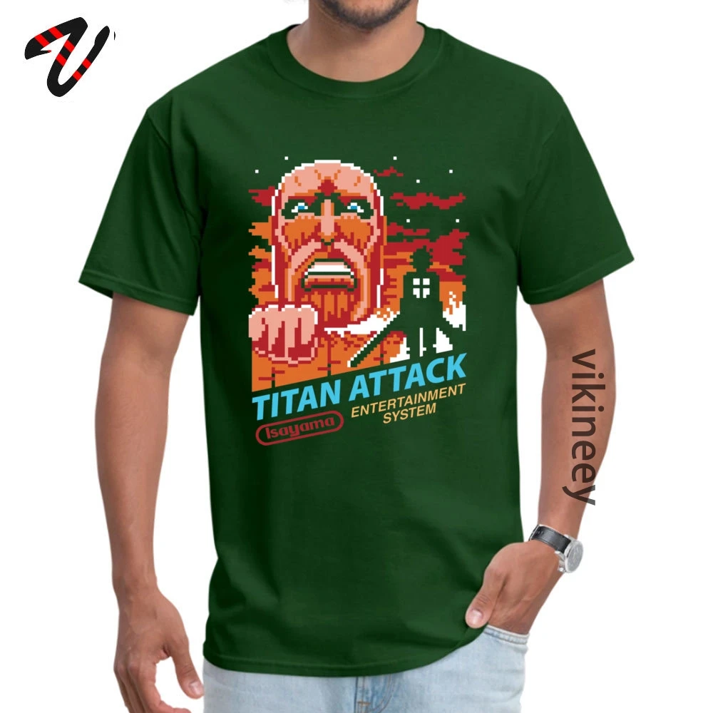 Family Short Sleeve Tops &amp;amp; Tees Summer Crewneck 100% Cotton Men T Shirt Titan Attack Family Tops Shirt 2019 Hot Sale Titan Attack 13075 dark