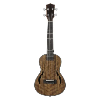

26 Inch Acoustic Tenor Ukulele Ukelele Uke Walnut Wood Nylon Strings Close Type Tuning Pegs Sting Instrument