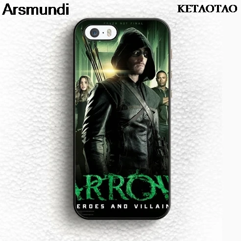 KETAOTAO Cool Arrow Oliver Queen чехлы для телефонов iPhone 4S 5C 5S 6S 7 8 Plus X Samsung S9 NOTE чехол Мягкий ТПУ