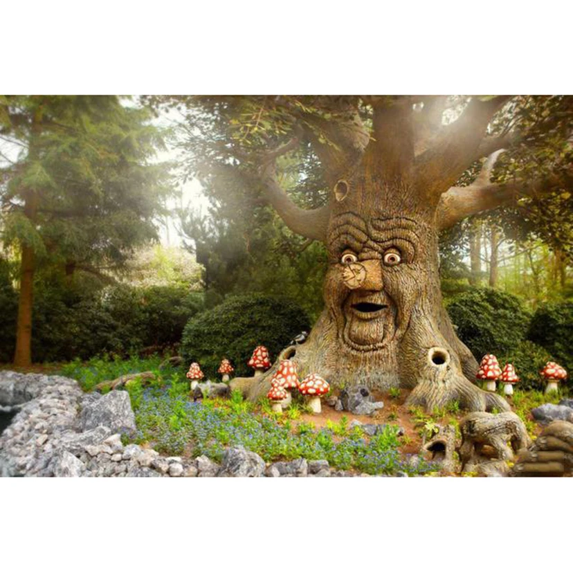 5D алмазная живопись Голландский Efteling park Treeman, полная квадратная/круглая Алмазная вышивка, украшение стены, Алмазное искусство FC193