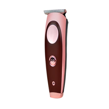 

Top Deals Professional Hair Trimmer USB Charging Hair Cutting Machine 0.1mm Blade Beard Trimer Balding Hair Clipper