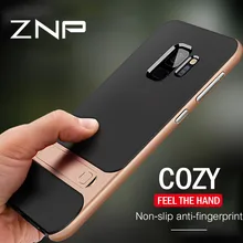 ZNP роскошный держатель чехол для телефона для samsung Galaxy S10 S9 S8 S7 Plus S10E подставка полный чехол для samsung Note 9 10 Pro чехол s