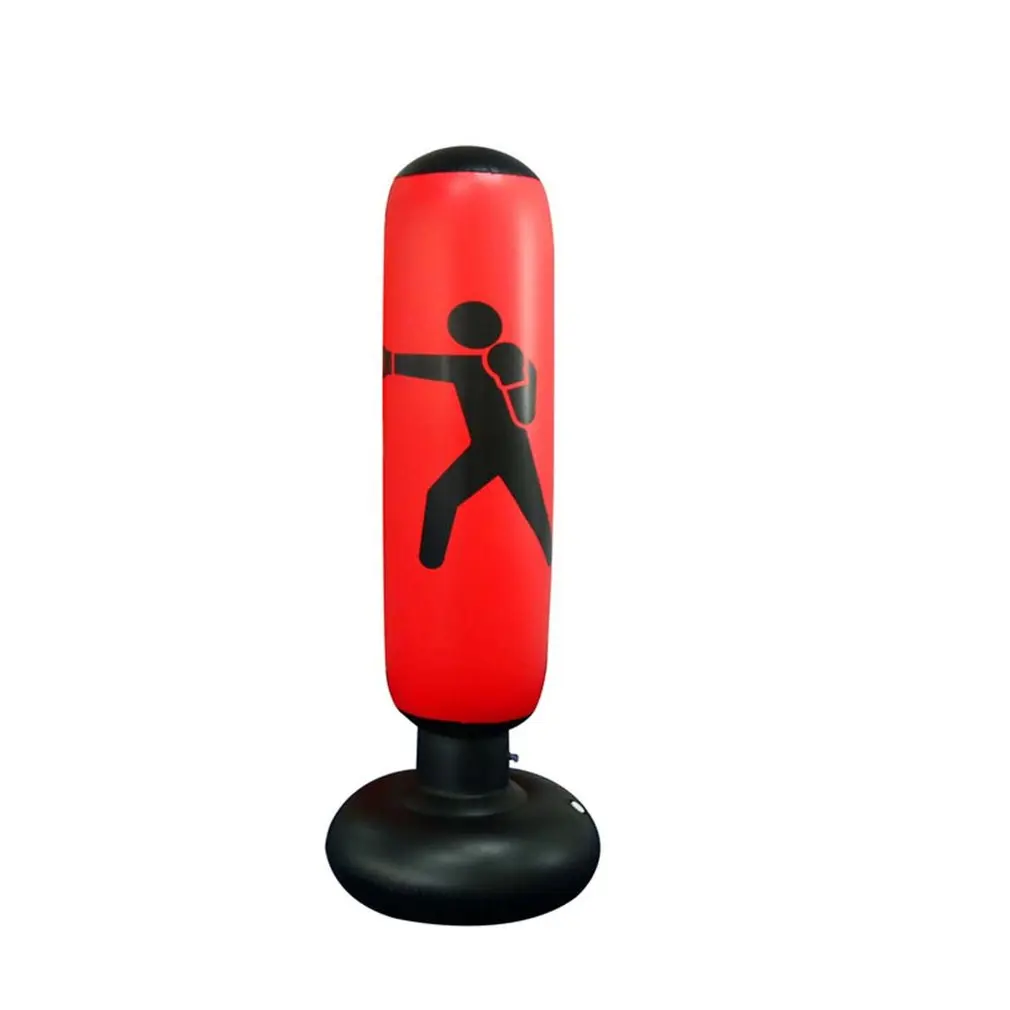 Funny Design Children Adult Lifelike Unique Funny Tumbler Toy Inflatable Boxing Toy Kick Fight Bag Punching Bag