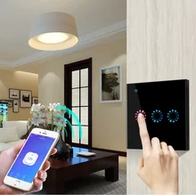 Touch Switch EU Wifi Smart Touch Switch 1/2/3 Gang Wireless Remote Light Switch ewelink App Control Work with Alexa Google Home Family Intelligence System Touch Switch EU Wifi Smart Touch Switch 1/2/3 Gang Wireless Remote Light Switch ewelink App Control Work with Alexa Google Home Family Intelligence System