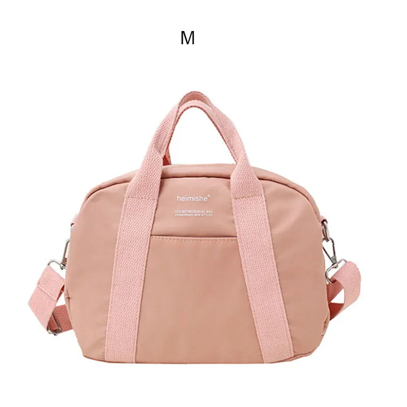 Pink M Сумки для тренажерного зала для фитнеса, Женская дорожная сумка, спортивные сумки, сумки на плечо для тренировок, спортивные маленькие сумки для занятий йогой, дорожные сумки через плечо - Цвет: Pink M