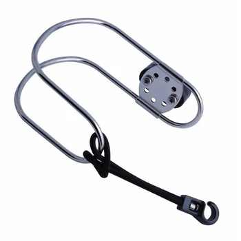 

Durable Rowing Boat Kayak Portable Marine Accessories Rustproof Horseshoe Bracket Yacht Lifebuoy Holder Canoe Stainless Steel