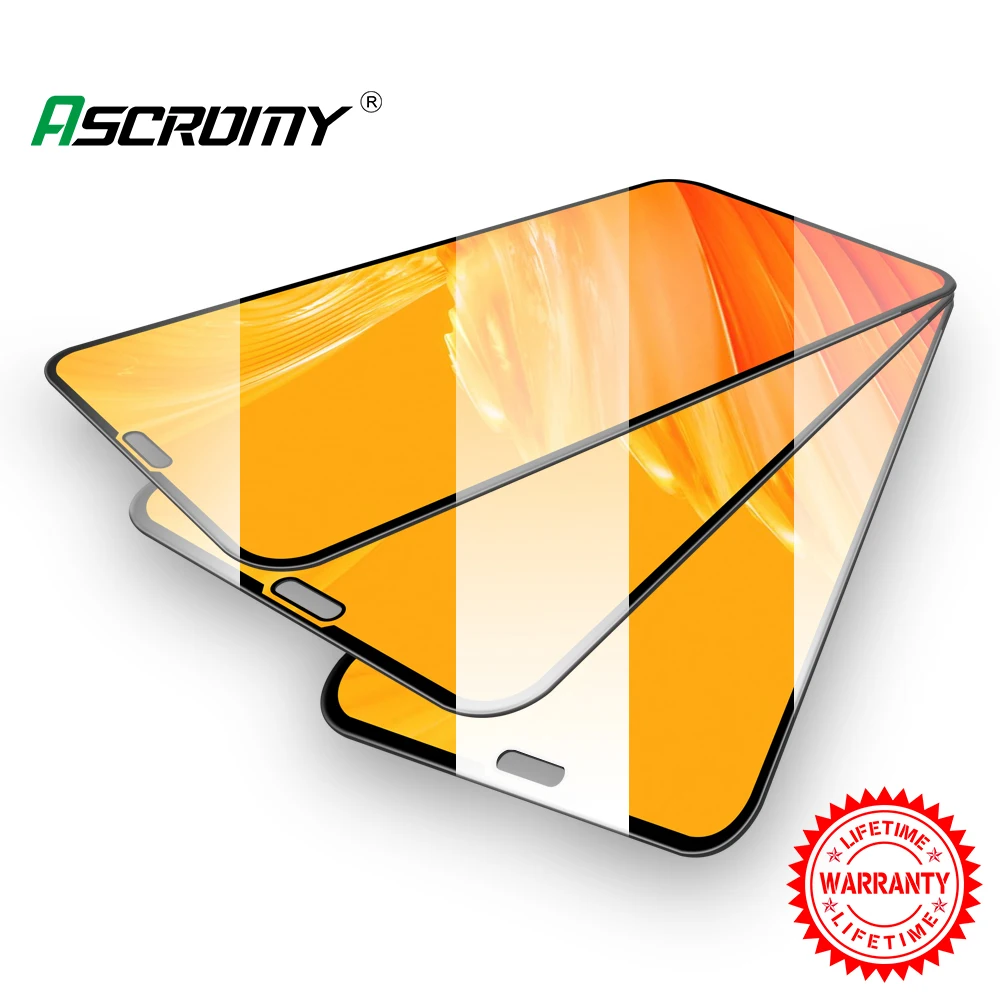 

3X Full Cover Tempered Glass Screen Protector For iPhone XR X XS Max 8 Plus 7 6 6S Protective Glass Protection Film Verre Tremp
