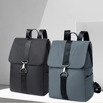 

New Waterproof Oxford Backpack Men Laptop Business Durable Outdoor High Quality Travel Bags College Student Bookbag Rucksacks