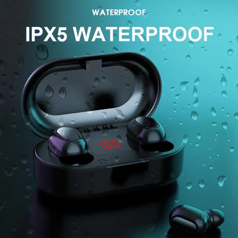 L22 TWS, беспроводные Bluetooth наушники, IPX5, водонепроницаемые, Noice, шумоподавление, гарнитура, портативные, мини, басы, музыка, TWS, наушники с зарядным устройством