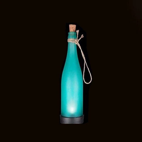 Solar Wishing Bottle Lights – Outdoor Glass Bottle Lamp, Waterproof & Auto Dusk-to-Dawn Garden Decor