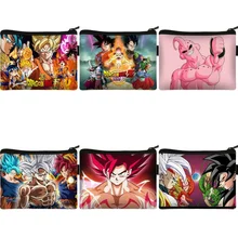 

Anime Peripheral Dragon Ball Goku Coin Purse Children Japanese Card Holder Coin Key Storage Bag Christmas Birthday Gift