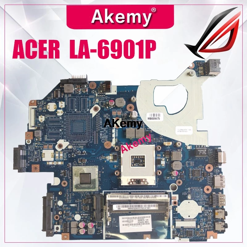 

LA-6901P Laptop motherboard for ACER Aspire 5750 5750G 5755 5755G PC Mainboard P5WE0 tesed DDR3