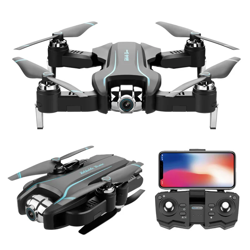 

S17 4K Drone Double HD Camera Quadcopter Optical Flow Positioning Hover RC Helicopter Foldable Professional Drone With Camera