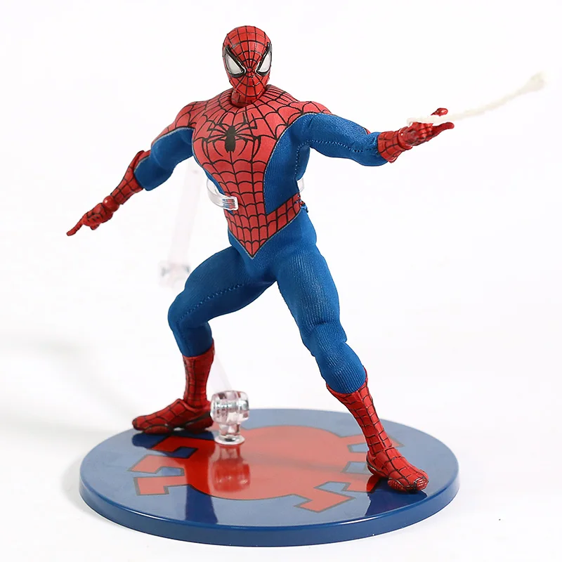 Mezco Marvel Мстители Человек-паук супер герой Человек-паук один: 12 коллективные BJD Фигурки игрушки
