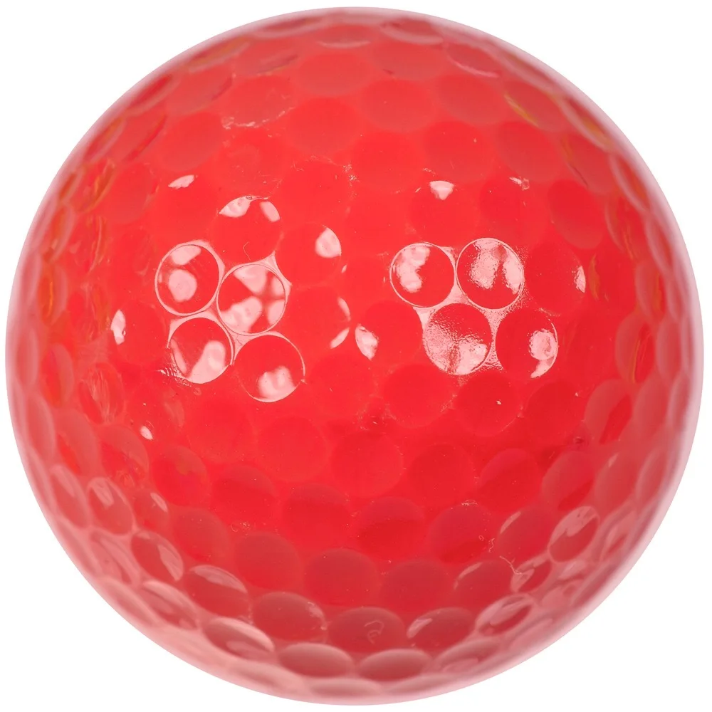 

100pcs GOLF practice ball double deck GOLF ball color gift ball driving range ball Free shipping