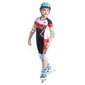 

Children roller skating cycling speed suit customization