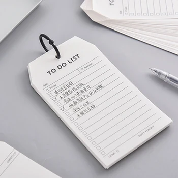 

1PC small paper memo pad sticky notes daily planner office desk check list notepad to do list schooll office stationery