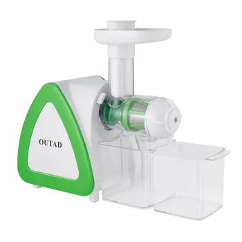 

OUTAD 150W Slow Masticating Juicer Extractor Cold Press Juicer Low Noise Quiet Motor High Nutrient Fruit and Vegetable Juice
