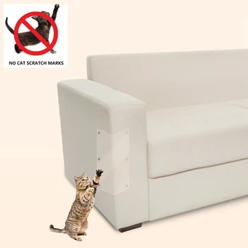 

1set PVC Furniture Protective Film Transparent Cat Scratch Stickers Sofa Grab Protection Prevent Damaged Film Pet Supplies