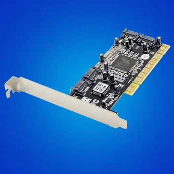 

PCI SATA150 4-Channel SATA RAID Array Card Sil3114 SATA Controller Chip Computer Accessories