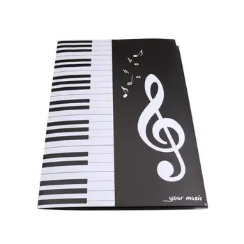 

Music Score Clamp Folding Piano Score Holder Fixed Clips PVC File Music Sheet Clamps for Guitar Violin Piano Player Tools Black
