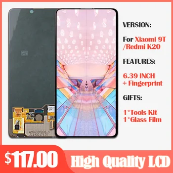 

Original 6.39" For Xiaomi Redmi K20 LCD Display WITH Touch Screen Digitizer Assembly For Xiaomi Mi 9T LCD Screen k20 Replacement