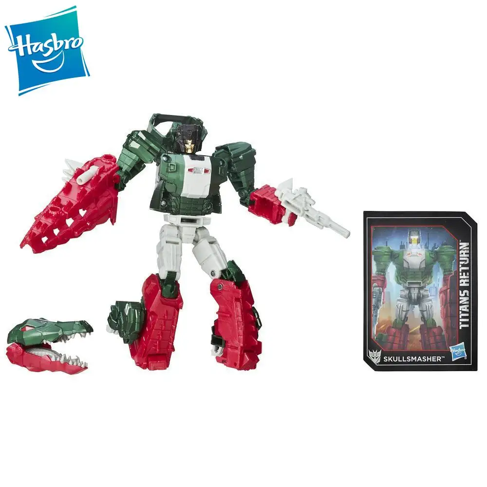 Hasbro Transformers IDW Titans return to D-Class Enhanced Crocodile Dragon 3C certification 8 Years Old Children's Day Gift afbeelding