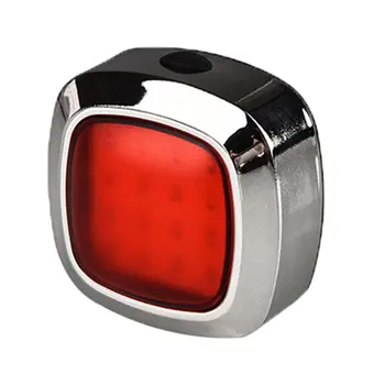 

LED Built-in Battery USB Charging Waterproof Brake Sensor Warning Adjustable Strong Light Bicycle Light